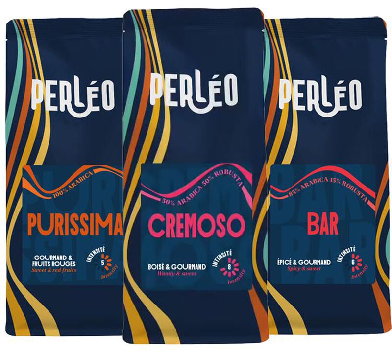 Perleo Coffee Beans Espresso Pack - 3x250g image number 0