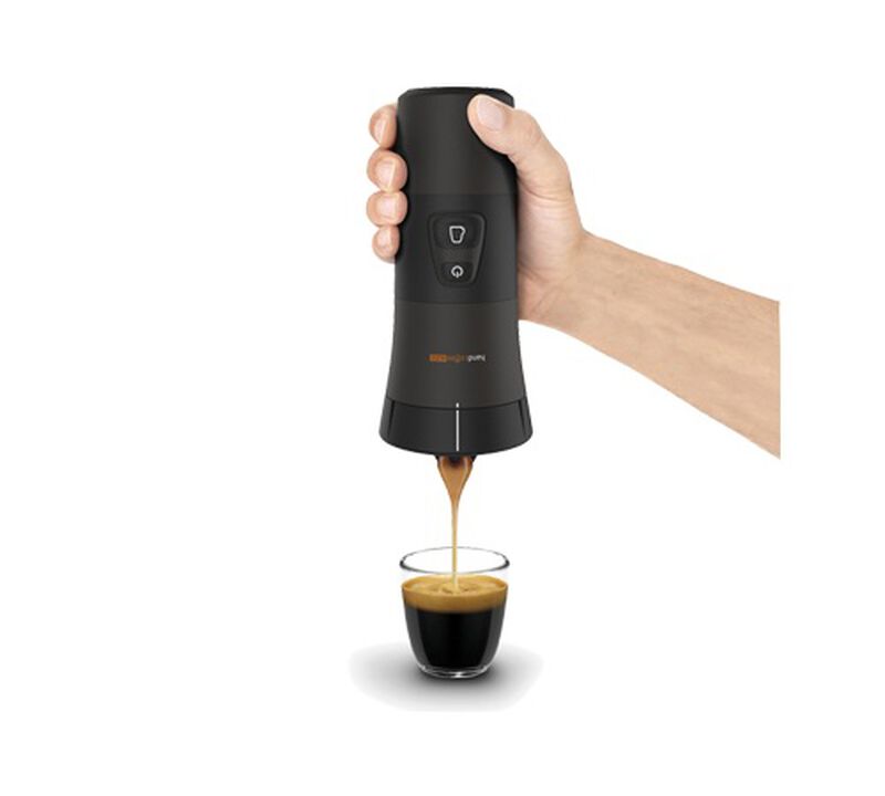 Handcoffee Auto 12V travel coffee maker + Free Senseo-compatible pods image number 2