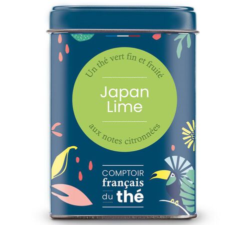 Japan Lime green tea - 80g - Comptoir Fran&ccedil;ais du Th&eacute;