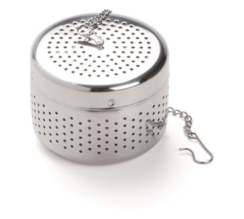 Dammann - Infusore per t&egrave; cilindrico in acciaio inox cromato