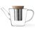 Th&eacute;i&egrave;re en verre couvercle bois 1L Viva Scandinavia 'Infusion' image
