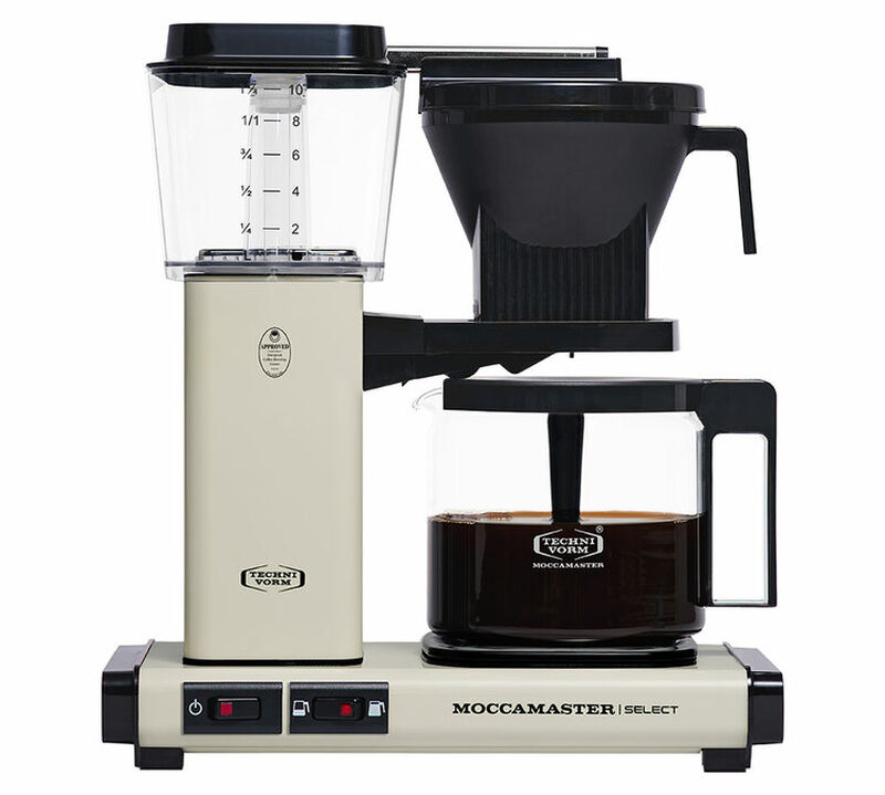 Caffettiera filtro Moccamaster KBG741 SELECT Bianco Mat image number 0