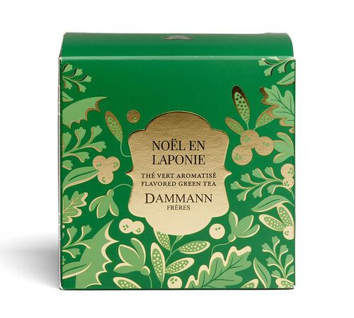 Dammann Fr&egrave;res Christmas Green Tea - 25 Cristal&reg; sachets