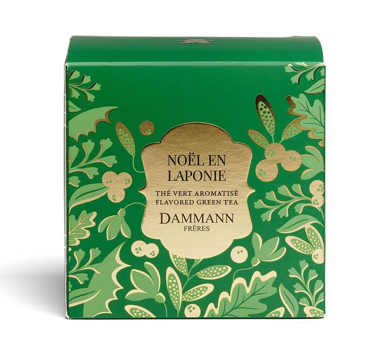 Dammann Fr&egrave;res Christmas Green Tea - 25 Cristal&reg; sachets image number 0