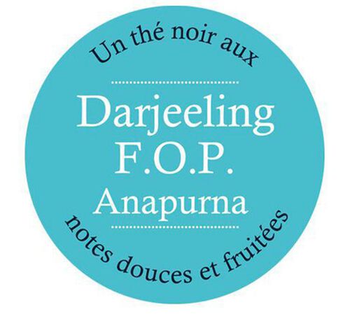 Th&eacute; Noir Darjeeling FOP - Boite 20 sachets - COMPTOIR FRAN&Ccedil;AIS DU TH&Eacute; image number 2