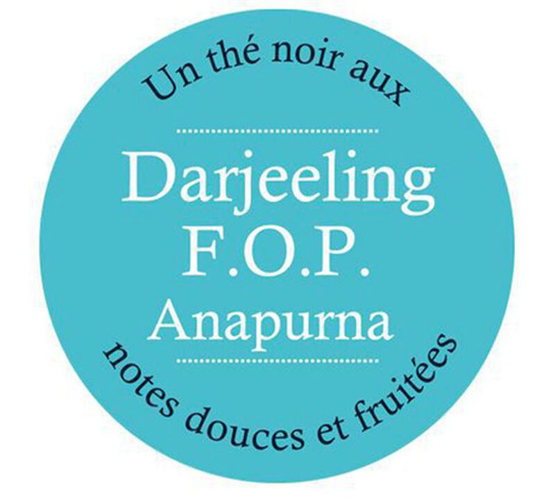 Th&eacute; Noir Darjeeling FOP - Boite 20 sachets - COMPTOIR FRAN&Ccedil;AIS DU TH&Eacute; image number 2