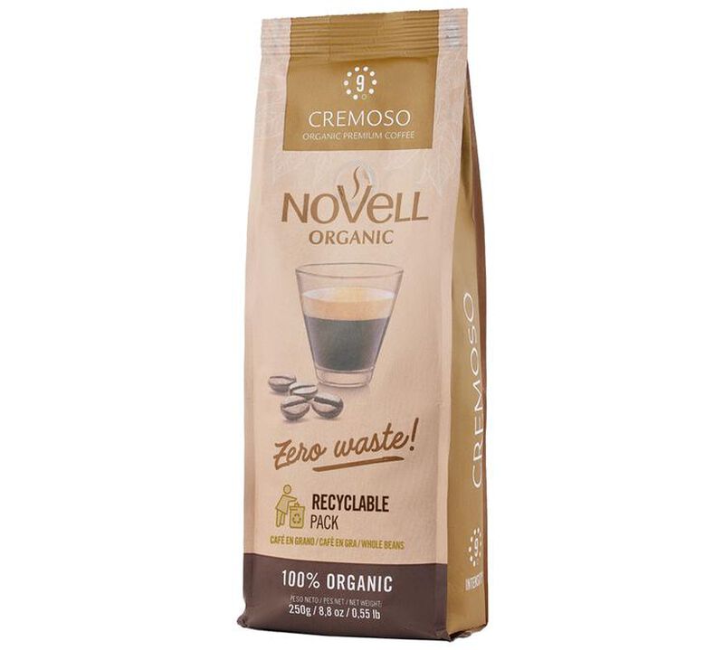 Novell Organic Coffee Beans Cremoso - 250g image number 0