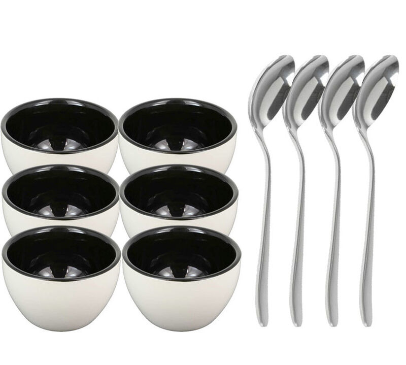 Set di 6 coppette Rhino Coffee Gear + 4 cucchiai Joe Frex image number 0