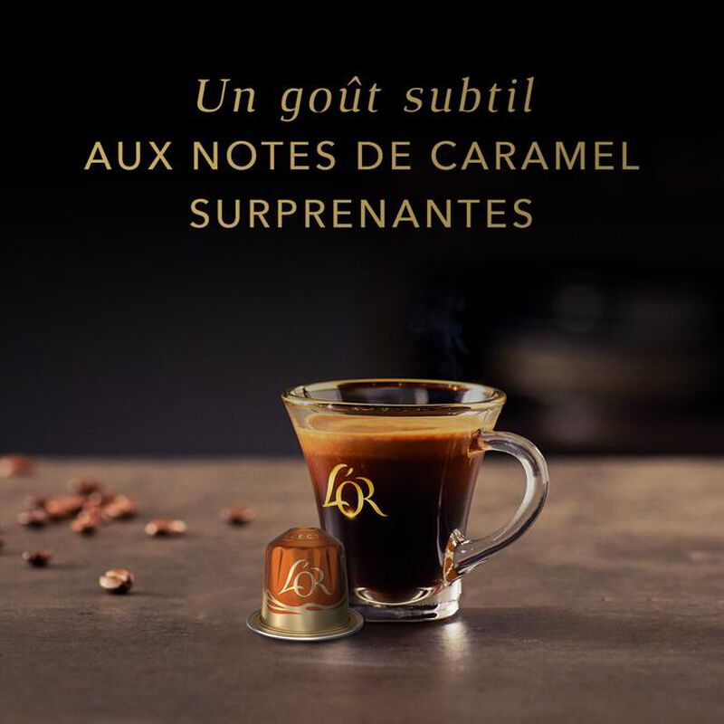 50 capsules compatibles Nespresso* Original Caramel - L'OR ESPRESSO image number 3