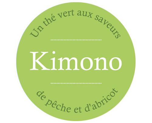 Bo&icirc;te Th&eacute; Vert Kimono - Vrac 80 g - COMPTOIR FRAN&Ccedil;AIS DU TH&Eacute; - DLUO 28/10/2026 image number 2