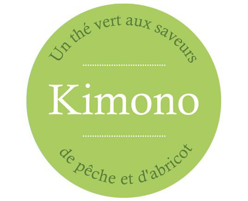 Kimono green tea - 80g loose leaf tea in tin - Comptoir Fran&ccedil;ais du Th&eacute; image number 2