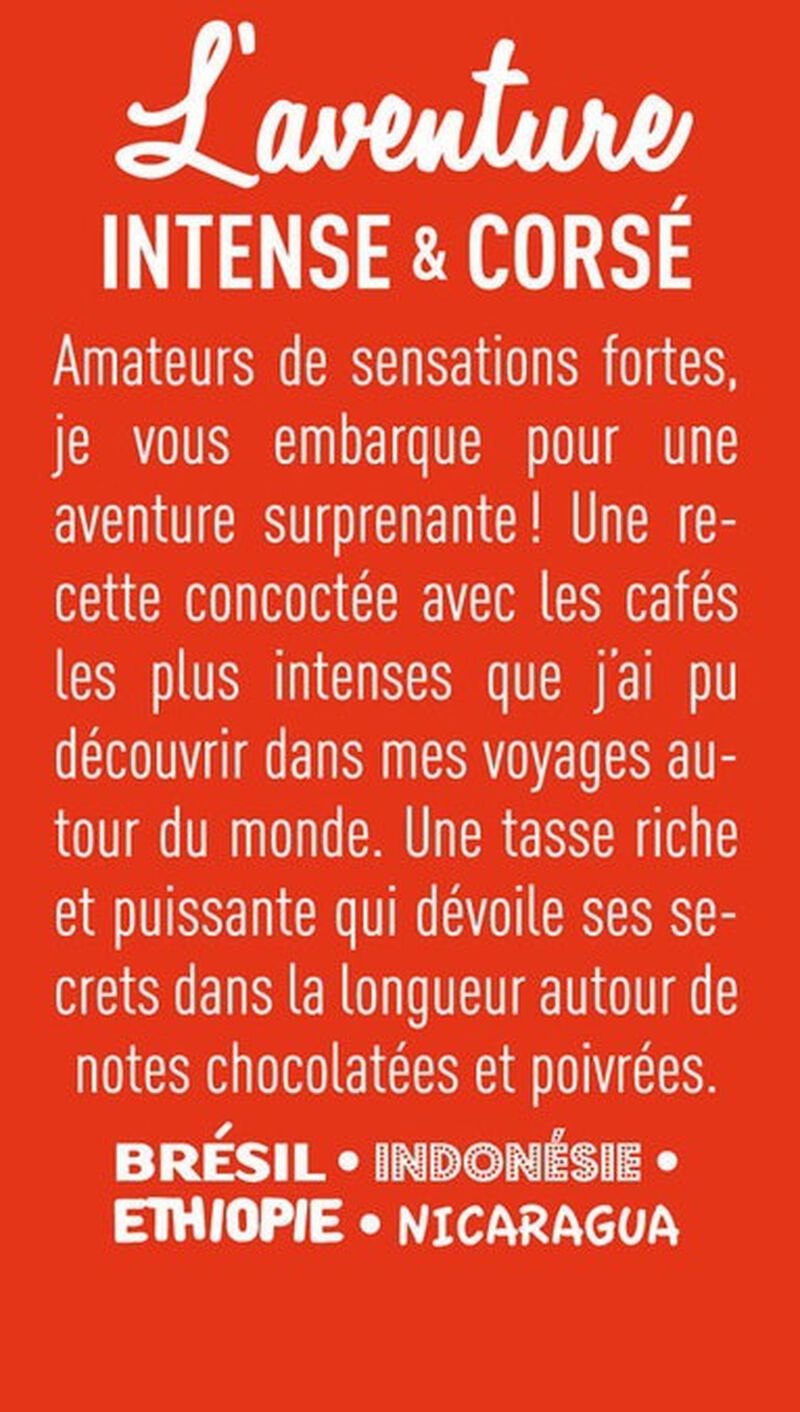 Caf&eacute;s Tchanqu&eacute; 'L'Aventure' coffee beans - 1kg image number 1
