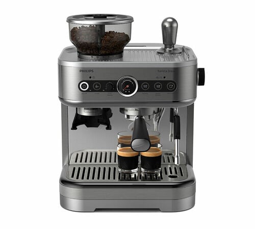 Machine expresso PHILIPS Barista Brew double bac &agrave; grains PSA3228/01 M&eacute;tal