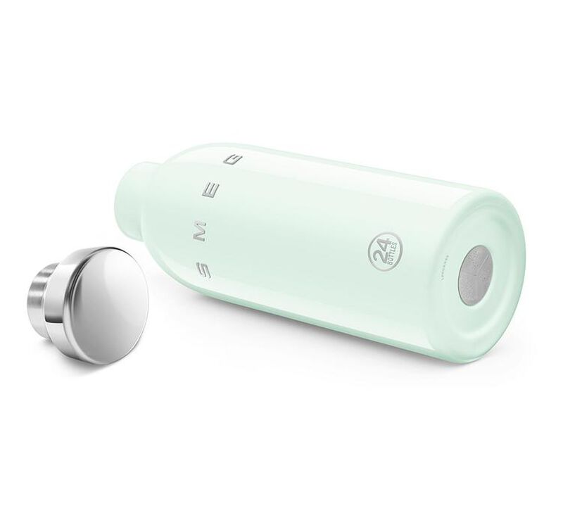 Bouteille isotherme double paroi vert d'eau WBF01PG - Ann&eacute;es 50 - 50 cl- SMEG image number 3