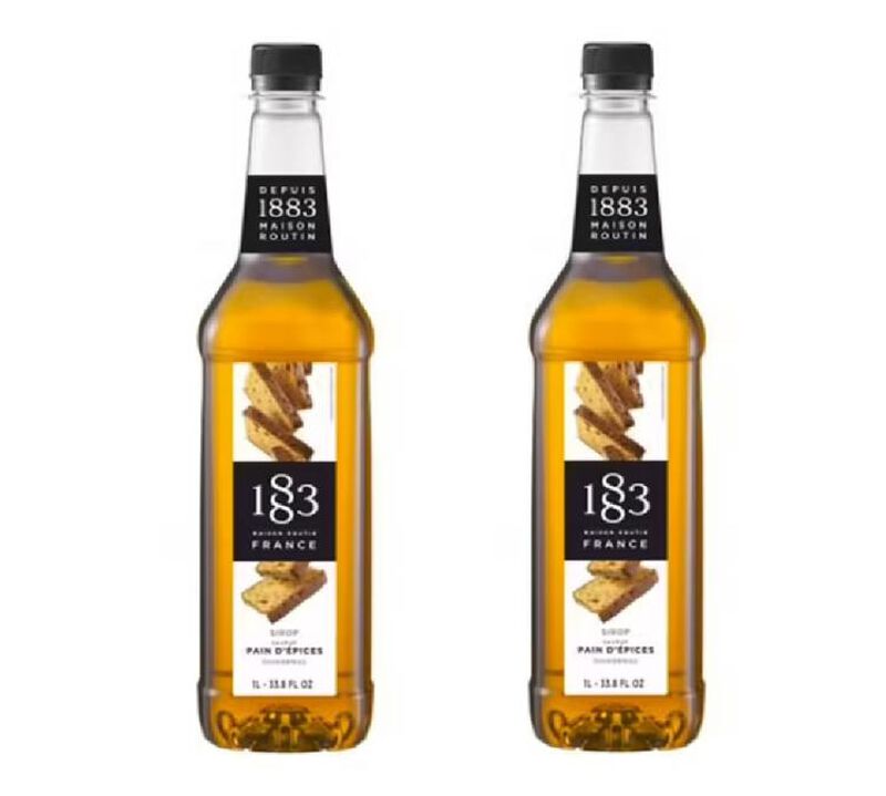 Sirop 1883 Routin Pain d'&eacute;pices - Bouteille Plastique - 2 x 1 L image number 0