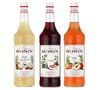Lot de 3 Sirops Monin P&ecirc;che / Coco / Grenadine 3 x 1 L image number 0