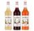 Lot de 3 Sirops Monin P&ecirc;che / Coco / Grenadine 3 x 1 L image