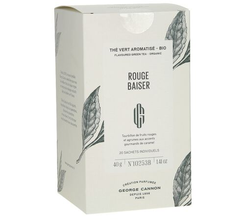 George Cannon - T&egrave; verde Red Kiss biologico 20 bustine