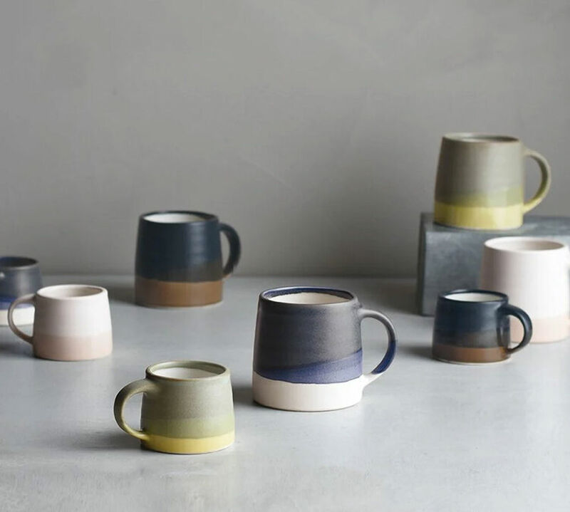 Kinto Mug SCS-03 White x Pink Beige - 320ml image number 1