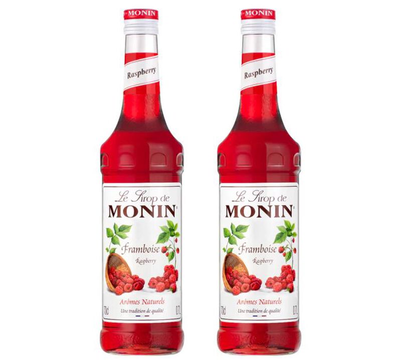 Sirop Monin - Framboise - 2 x 70 cl image number 0