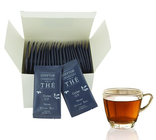 Comptoir Fran&ccedil;ais du Th&eacute; 'Ceylon O.P' black tea - 50 sachets