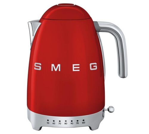 Bouilloire KLF04RDEU temperature r&eacute;glable Rouge 1,7 L - SMEG