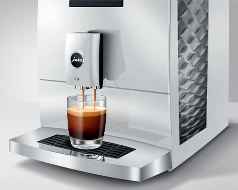 Expresso Broyeur JURA C9 Piano White (EA) image number 10