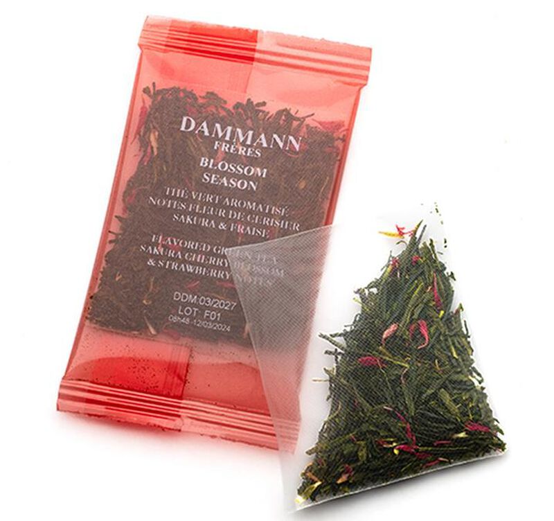 Iced Tea Blossom Season by Dammann Fr&egrave;res x 6 Tea Bags image number 2