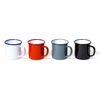 Mug - 35 cl - blanc avec bordure bleue FALCON ENAMELWARE image number 2