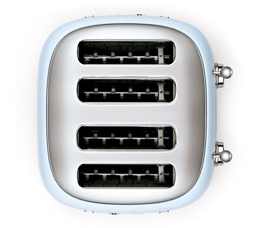 Grille-pain Smeg TSF03PBEU 4 tranches Bleu Azur image number 5
