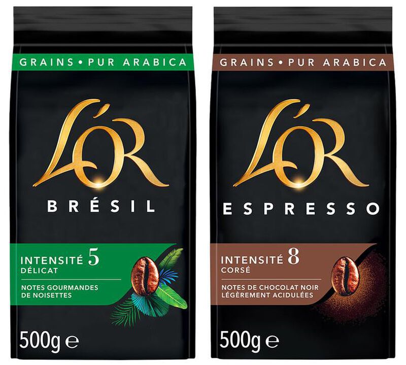 L'Or Discovery Pack Coffee Beans - 2 x 500g image number 0
