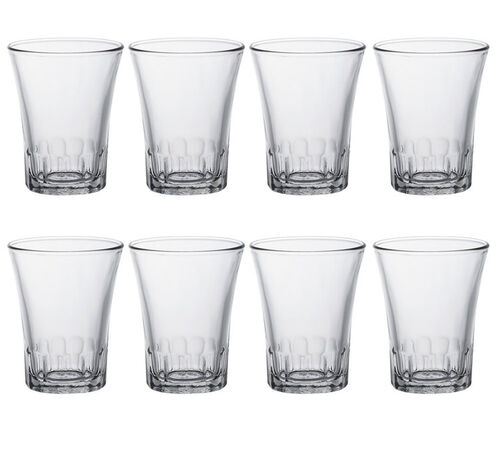 Lot de 2x4 Verres Amalfi 13cl - Duralex