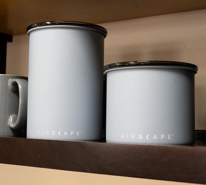 Airscape Coffee Storage Container - Fog Blue - 250g image number 1