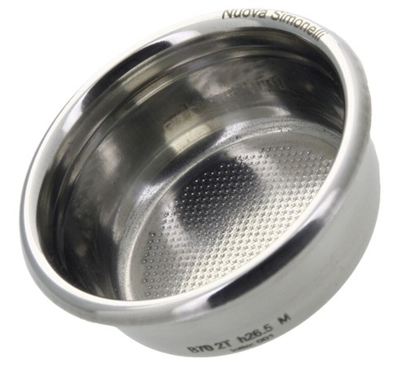 Filtre simple 2 tasses 20g Competizione pour machine expresso Nuova Simonelli image number 0