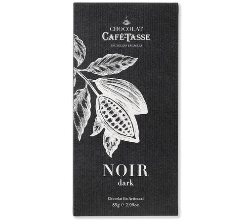 Caf&eacute;-Tasse Dark Chocolate Bars (60% cocoa) - 85g