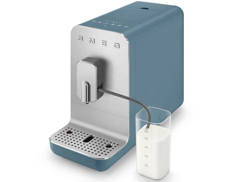 Expresso Broyeur SMEG BCC13SBMEU Syst&egrave;me lait - Bleu Orage image number 5