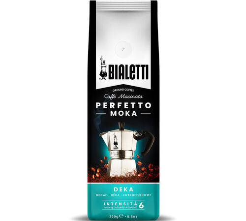 Bialetti - Caff&egrave; macinato - Perfetto Moka Decaffeinato 250 g