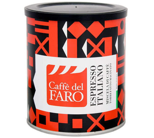 Caff&egrave; del Faro Ground Coffee Italian Espresso - 250g