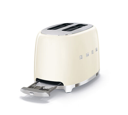 Set Petit-D&eacute;jeuner Grille-Pain TSF01CREU et Bouilloire KLF05CREU Cr&egrave;me - SMEG image number 1
