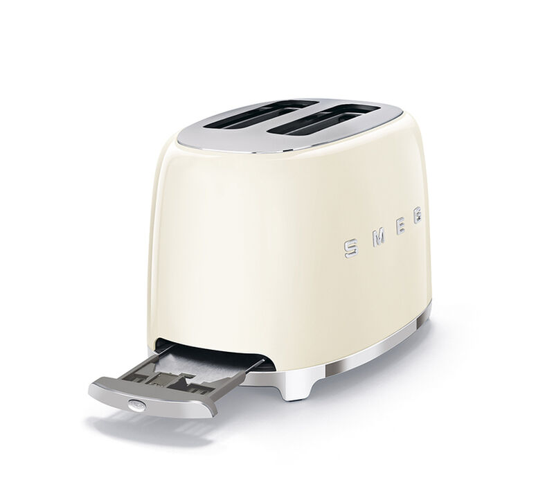 Grille-pain TSF01CREU 2 tranches Cr&egrave;me - SMEG image number 8