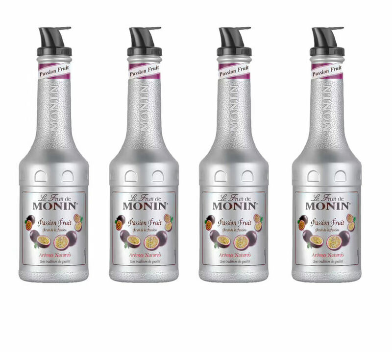 Pur&eacute;e de Fruit de Monin - Fruit de la Passion - 1L x 4 image number 0