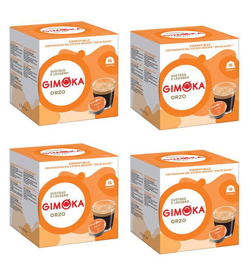 64 capsule compatibili Nescafe* Dolce Gusto* Orzo &ndash; Gimoka image number 0