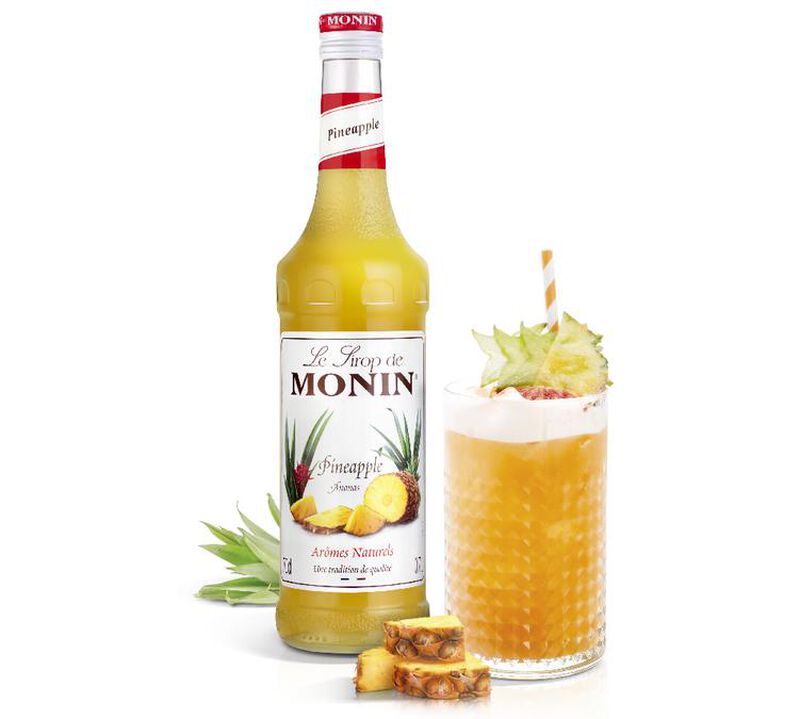 70 cl - Sirop Ananas - MONIN image number 1
