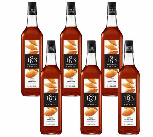 Sirop Madeleine 6 x 1 L - 1883 Maison Routin