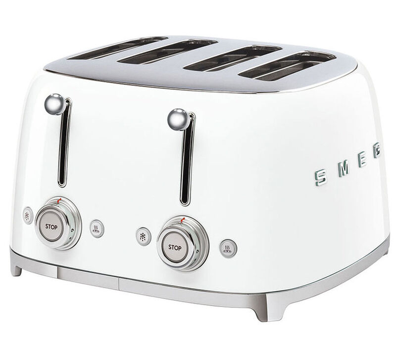 Toaster TSF03WHEU 4 tranches Blanc - SMEG image number 0