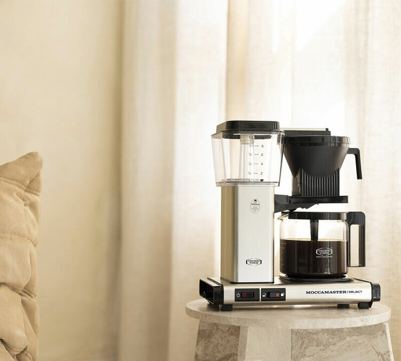 Caffettiera filtro Moccamaster KBG741 Select Alluminio Spazzolato image number 3