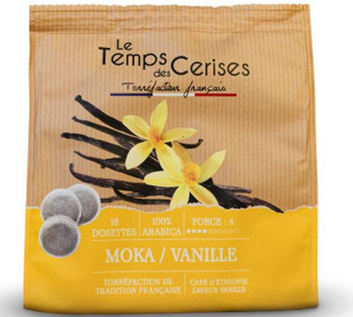 Le Temps des Cerises Senseo&reg; Compatible Pods Vanilla x 16