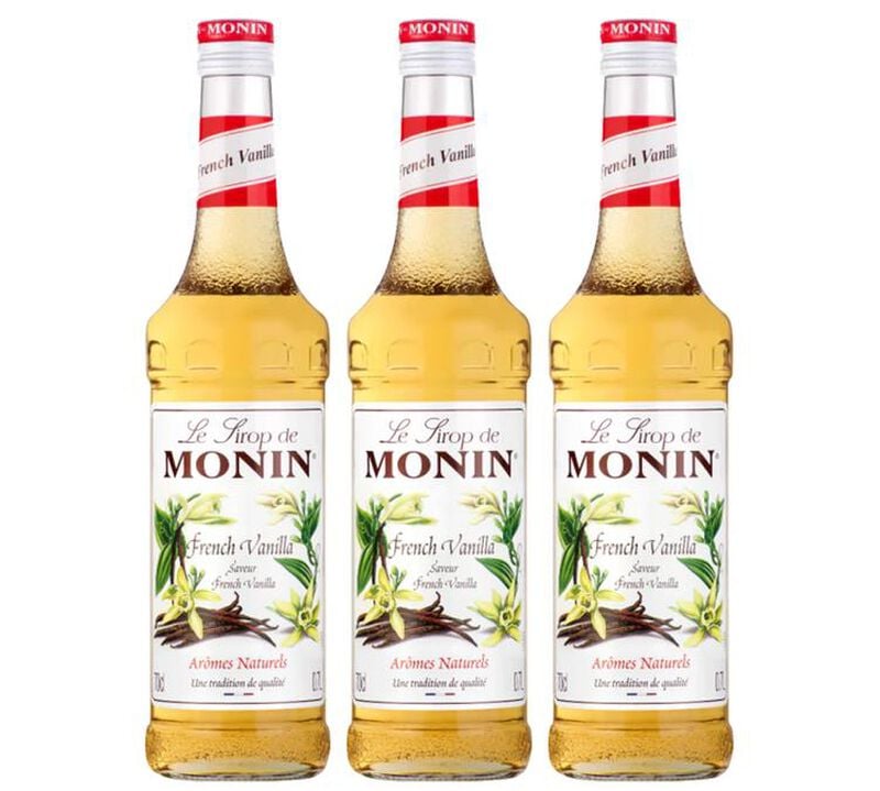 Sirops Vanille (french vanilla) 3 x 70cl - MONIN image number 0