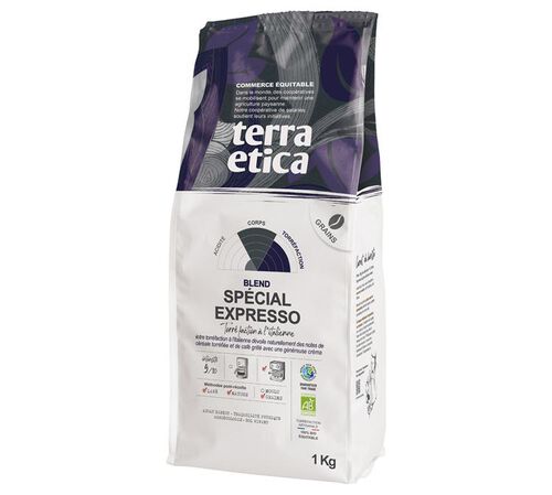 Terra Etica Organic Coffee Beans Special Espresso - 1kg