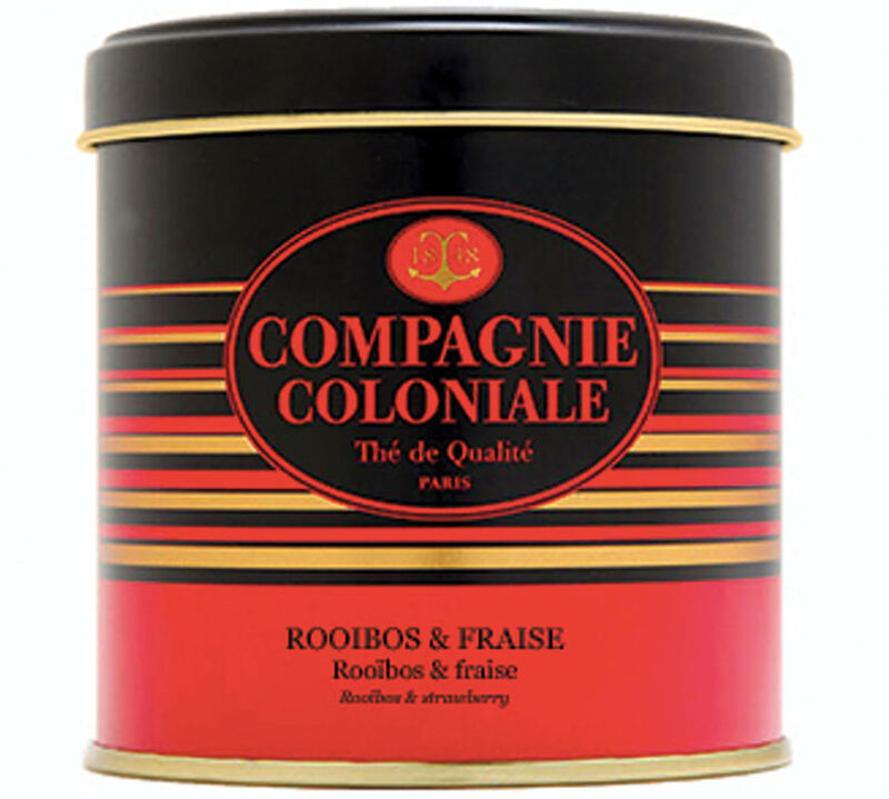Bo&icirc;te luxe Rooibos Fraise - Vrac 90 g - COMPAGNIE & CO image number 0